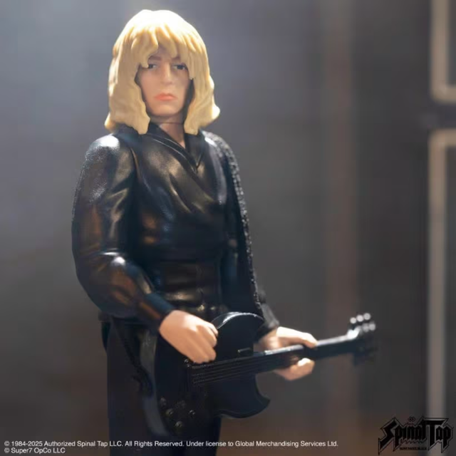 Super7 Spinal Tap ReAction Wave 2 David St Hubbins None More Black