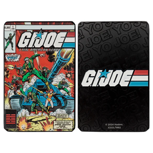 G.I. Joe: A Real American Hero #1 Limited Edition Ingot