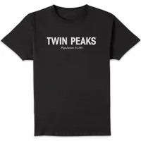 Twin Peaks Population 51201 Unisex T-Shirt - Black