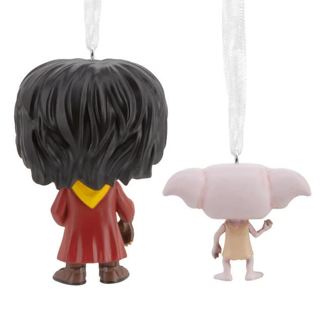 Hallmark Funko POP! Harry Potter Christmas Ornaments - 2 Pack Harry & Dobby