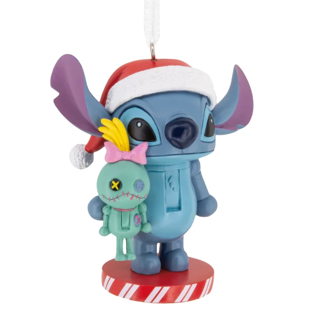 Hallmark Resin Nutcracker Stitch Tree Ornament