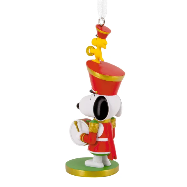 Hallmark Resin Nutcracker Snoopy Tree Ornament