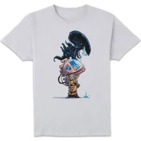 Alien Don't Look Up Unisex T-Shirt - White