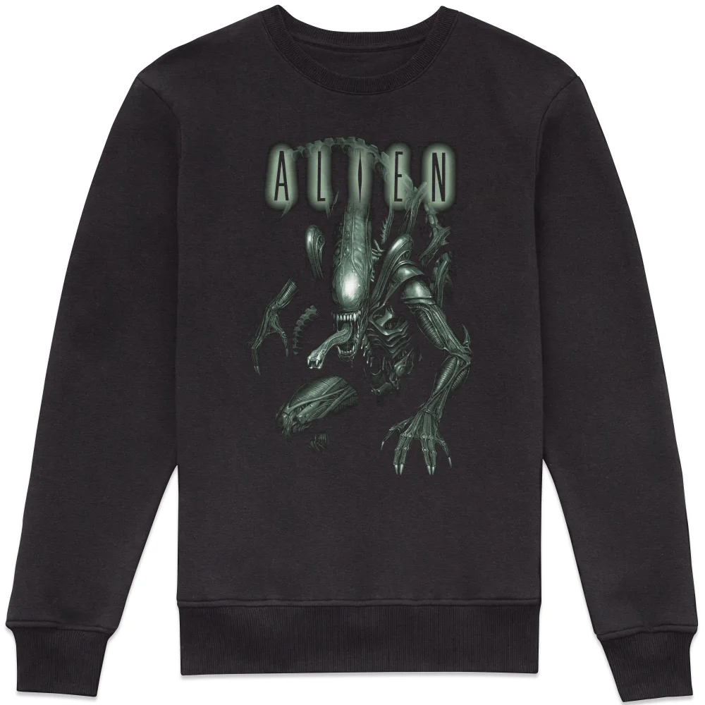 Alien Xenomorph Sweatshirt - Black - XS Image 1