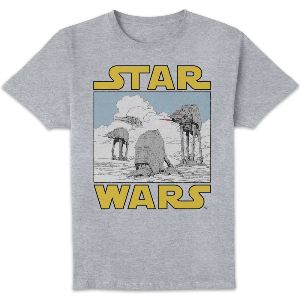 Star Wars AT-ATSnow Unisex T-Shirt - Grey - L Image 1