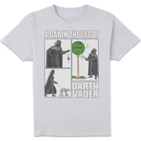 Star Wars A Day In The Life Of Unisex T-Shirt - White