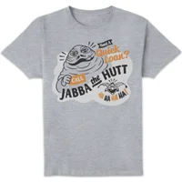 Star Wars Jabba Loans Unisex T-Shirt - Grey