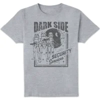 Star Wars Dark Side Security Services Unisex T-Shirt - Grey
