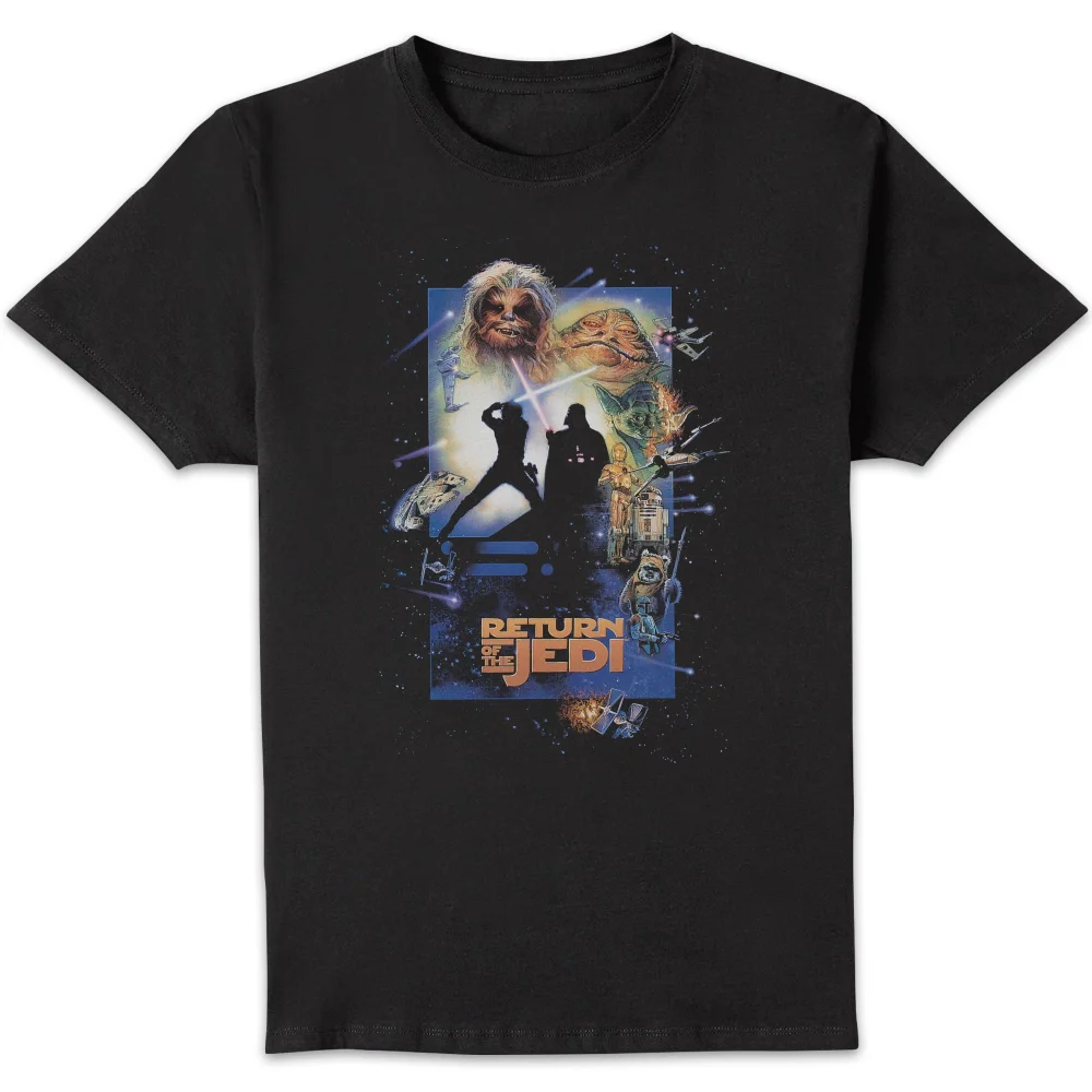 Star Wars Return Of The Jedi Unisex T-Shirt - Black - S Image 1
