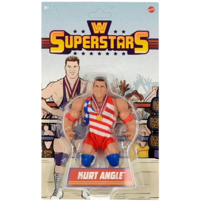 WWE Superstars Series 10 Kurt Angle Wrestling Action Figure Mattel