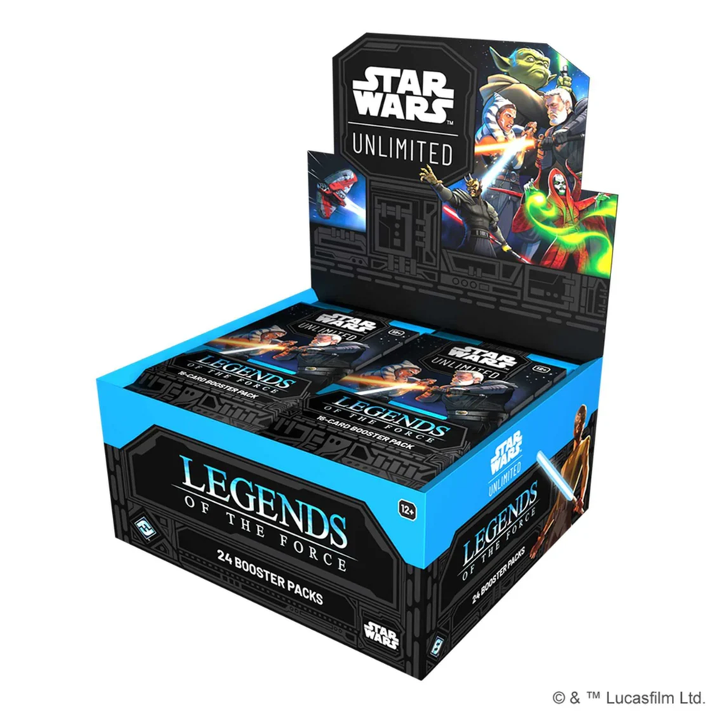 Star Wars: Unlimited Legends of the Force Booster Display (24 packs) Image 1