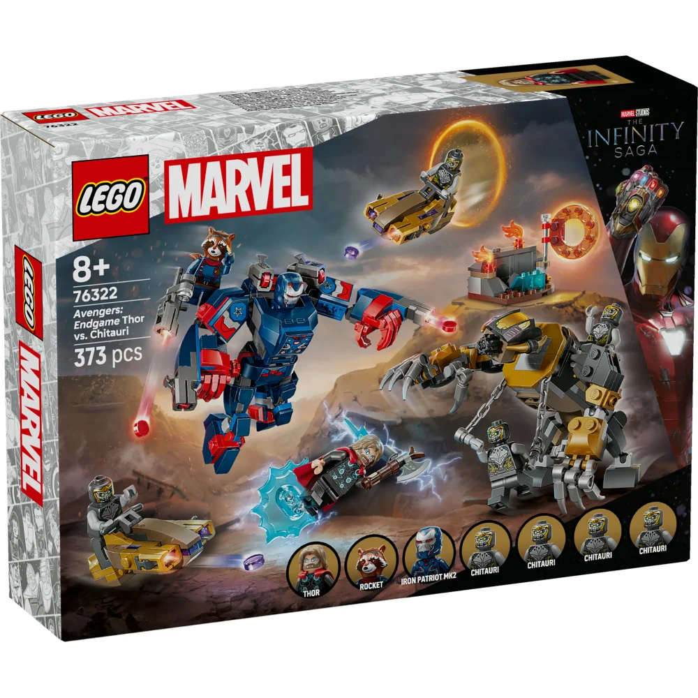 LEGO® | Marvel Avengers: Endgame Thor vs. Chitauri Super Hero Action 76322 Image 1
