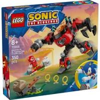 LEGO® Sonic the Hedgehog™ Knuckles vs. Dr. Eggman Egg Crusher Mech Toy Set 77005 - undefined undefined