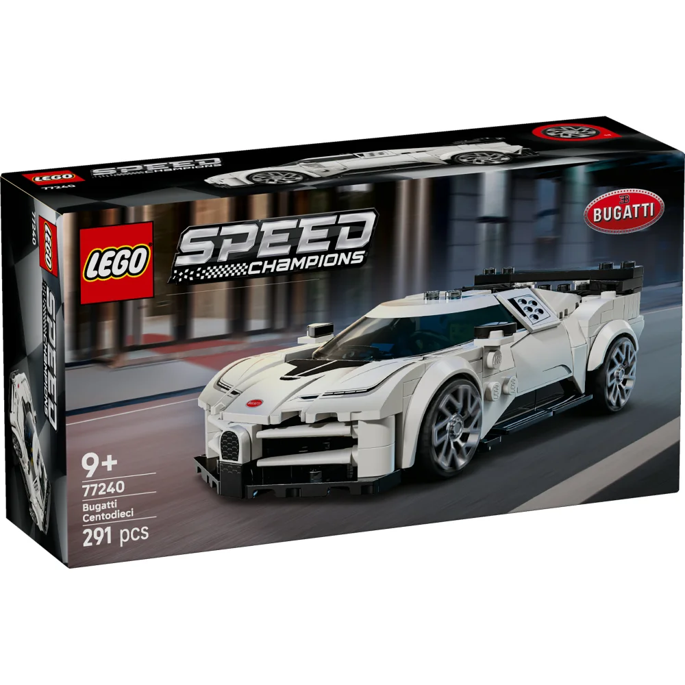 LEGO® Speed Champions Bugatti Centodieci Hyper Sports Car Toy 77240 Image 1