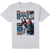 DC Comics Justice League Batman And Superman Team Up Unisex T-Shirt - White - undefined undefined