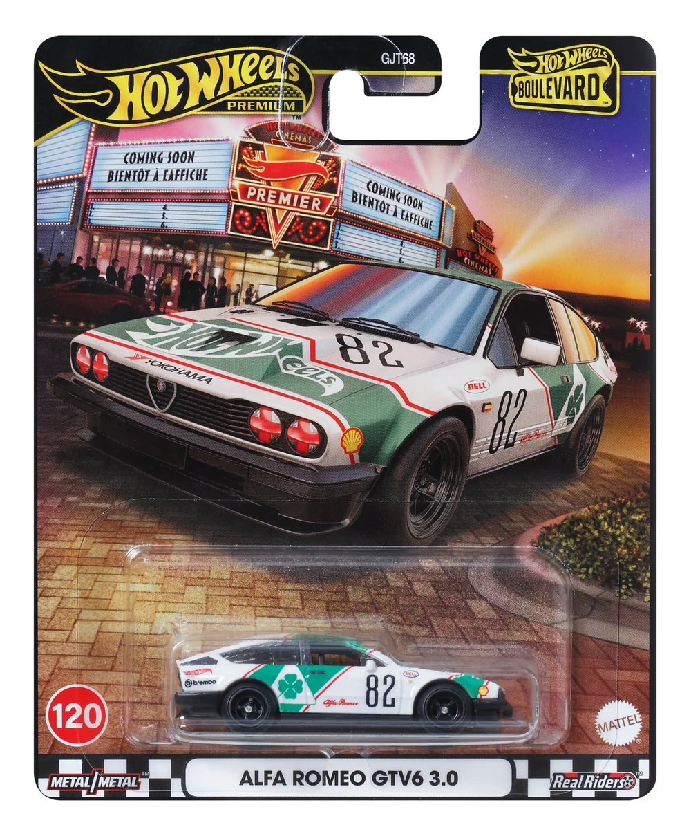 Hot Wheels Premium Boulevard Mix 1 Alfa Romeo GTV6 3.0 Image 1
