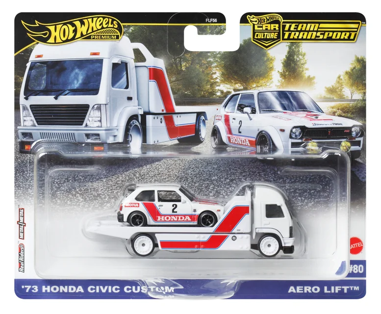 Hot Wheels Premium Team Transport Mix 3 73 Honda Civic Custom