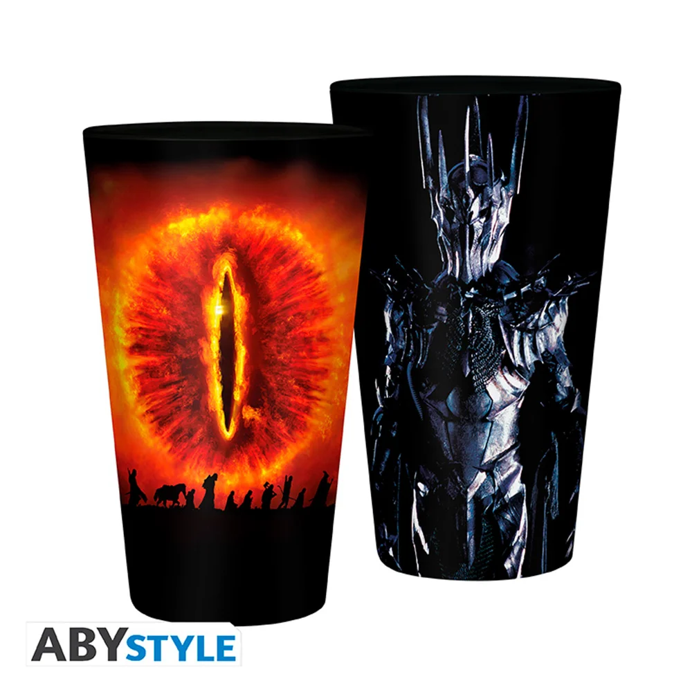 The Lord of the Rings Sauron 400ml Glass Image 1