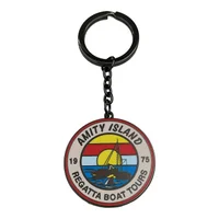 Jaws 50th Anniversary Regatta Boat Tour Keyring