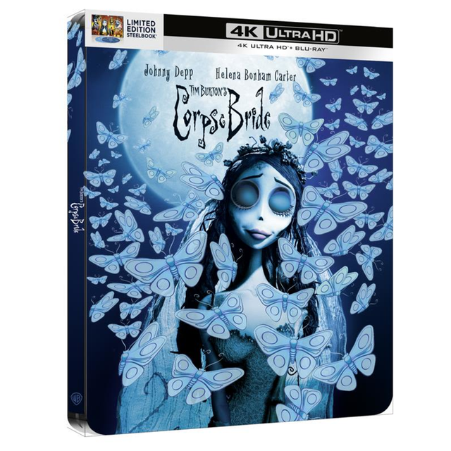 Corpse Bride 4K Ultra HD Collector's Edition with SteelBook