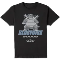 Pokémon Blastoise Unisex T-Shirt - Black