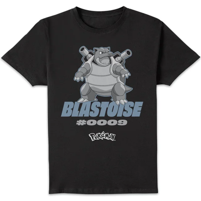 Pokémon Blastoise Unisex T-Shirt - Black