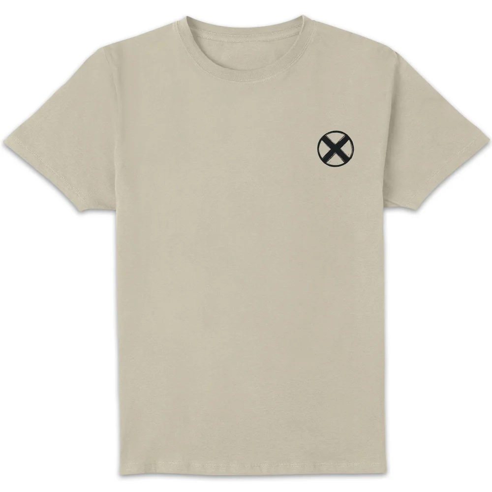 Marvel Wolverine Linocut Unisex T-Shirt - Cream - S Image 1