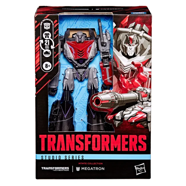 Hasbro Transformers Toys Studio Series War for Cybertron Megatron 6.5" Action Figure, 8+