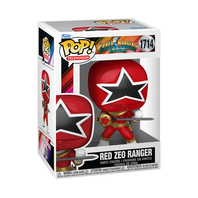 Power Rangers Red Zeo Ranger Funko Pop! Vinyl
