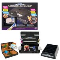 Console Heroes Sega Mega Drive Console & Sonic The Hedgehog Supervillain Bundle Diorama
