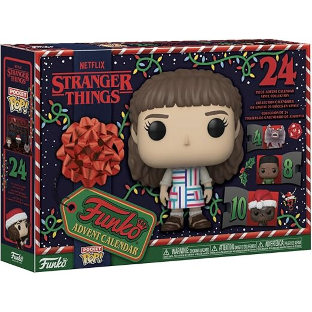 Stranger Things Christmas 2025 Edition Funko Pocket Pop! 24-Day Countdown Calendar Image 1
