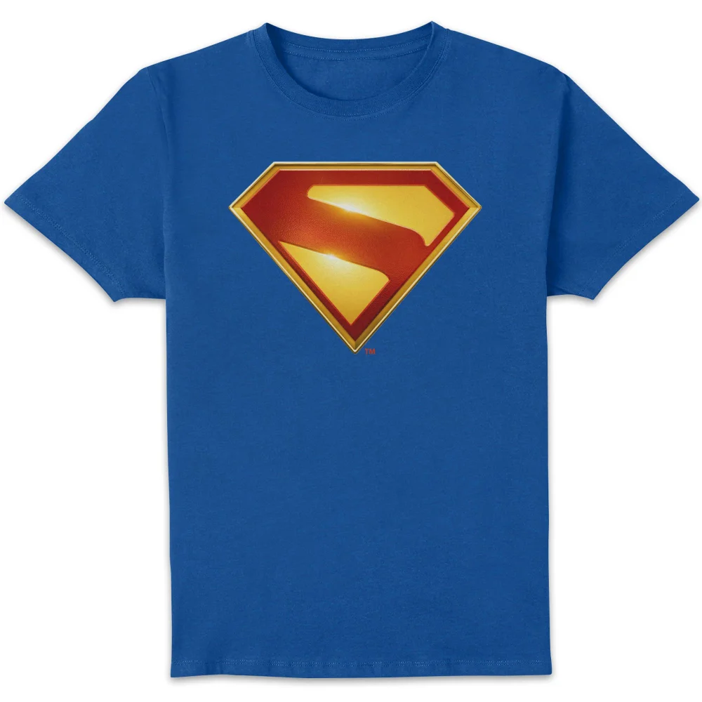 DC Comics Superman 3D Superman Logo Unisex T-Shirt - Blue - S Image 1