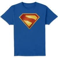 DC Comics Superman 3D Superman Logo Unisex T-Shirt - Blue - undefined undefined