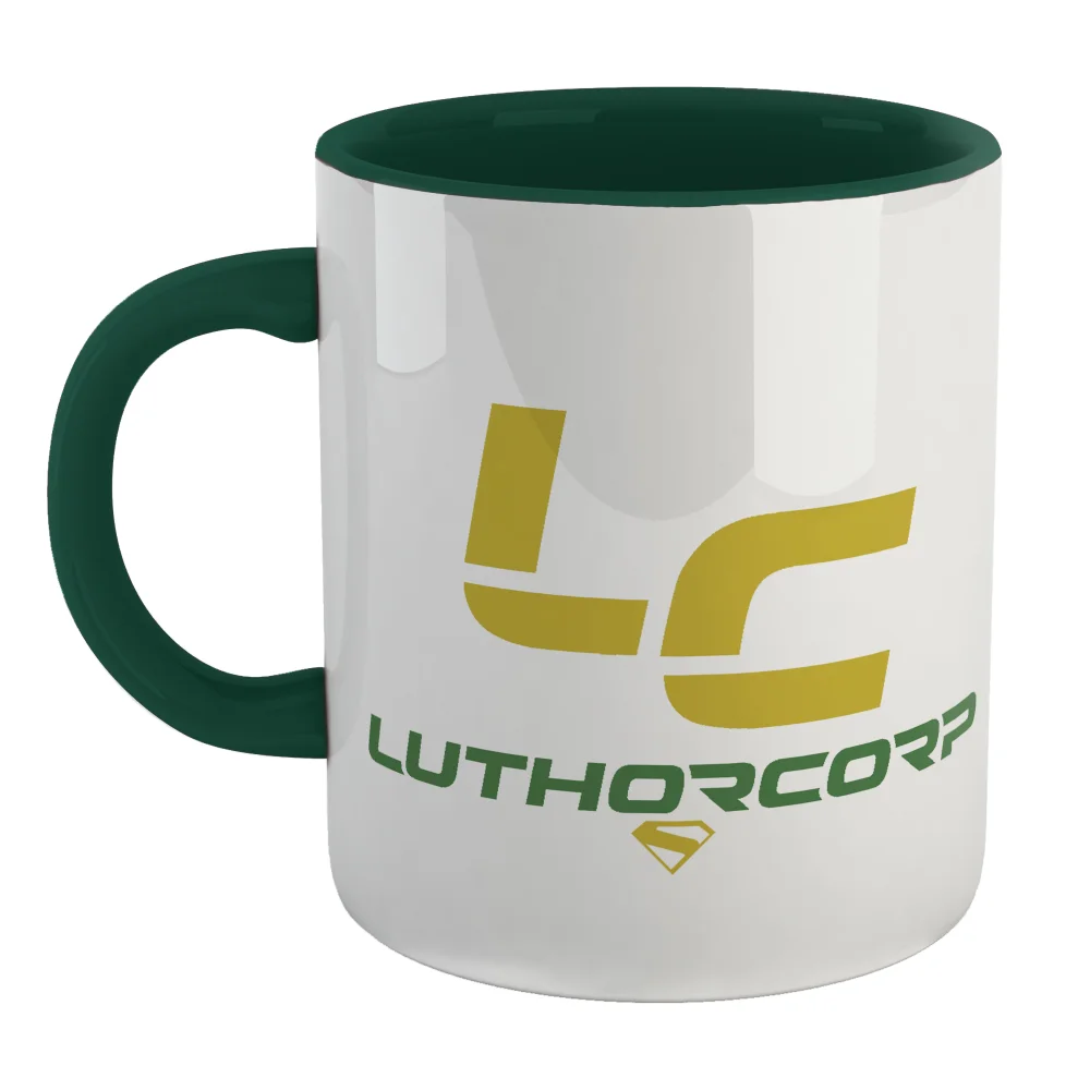 DC Comics Superman LuthorCorp Mug - Green Image 1