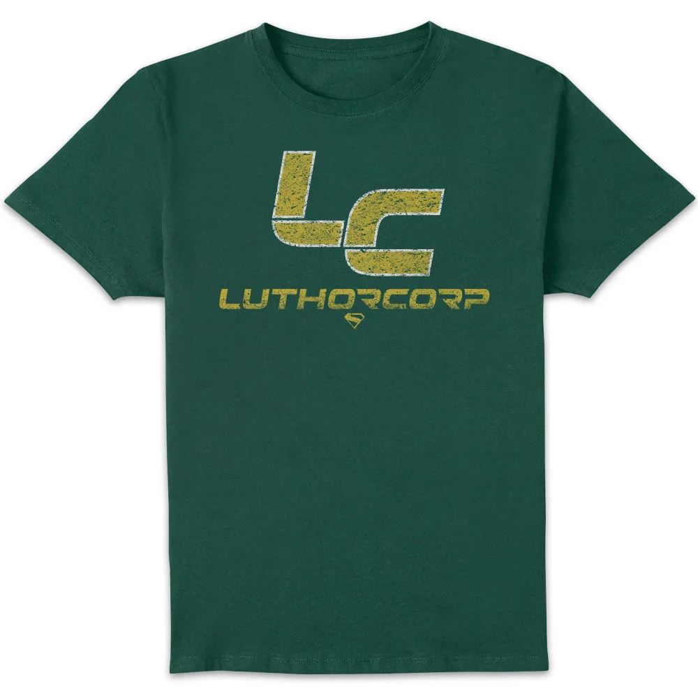 DC Comics Superman Luthercorp Unisex T-Shirt - Green - S Image 1