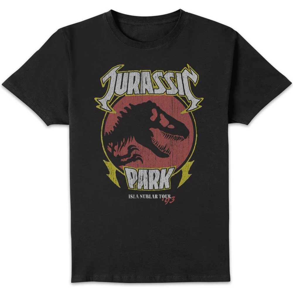 Jurassic Park Rocks JP Band Tee Unisex T-Shirt - Black - 3XL Image 1