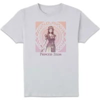 The Legend of Zelda Zelda Square Art Unisex T-Shirt - White