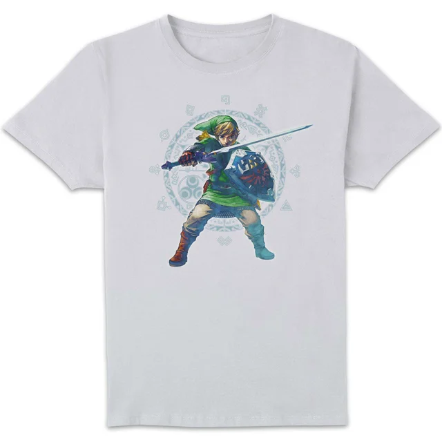 The Legend of Zelda Skyward Sword Pose Unisex T-Shirt - White