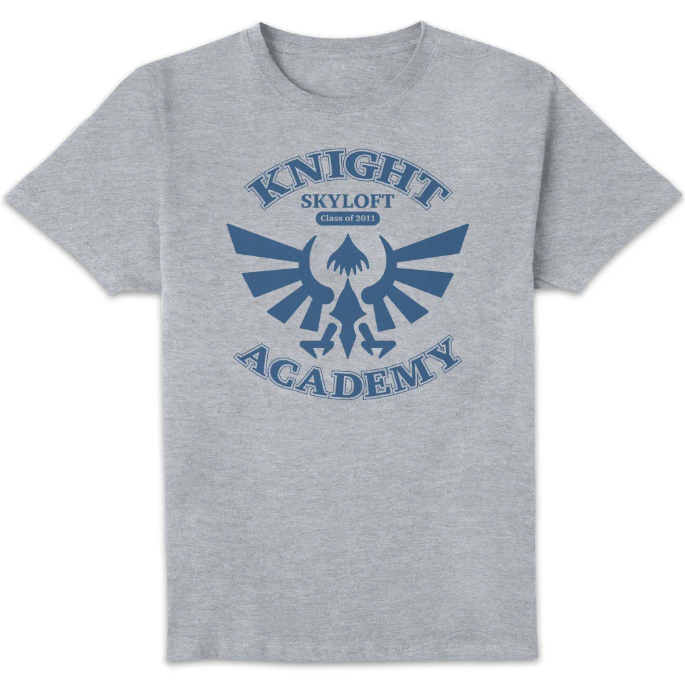 The Legend of Zelda Academy Unisex T-Shirt - Grey - S Image 1