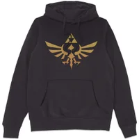 The Legend of Zelda Hyrule Logo Hoodie - Black