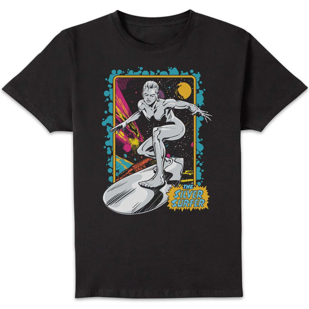 Marvel Fantastic Four The Silver Surfer Unisex T-Shirt - Black - S Image 1
