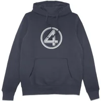 Marvel Fantastic Four Symbol Hoodie - Navy