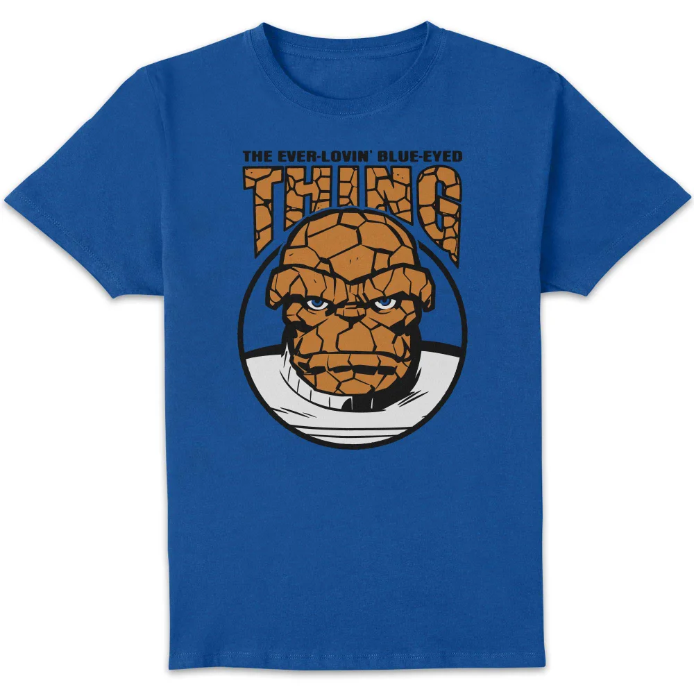 Marvel Fantastic Four The Ever-lovin' Blue Eyed Thing Unisex T-Shirt - Blue - S Image 1