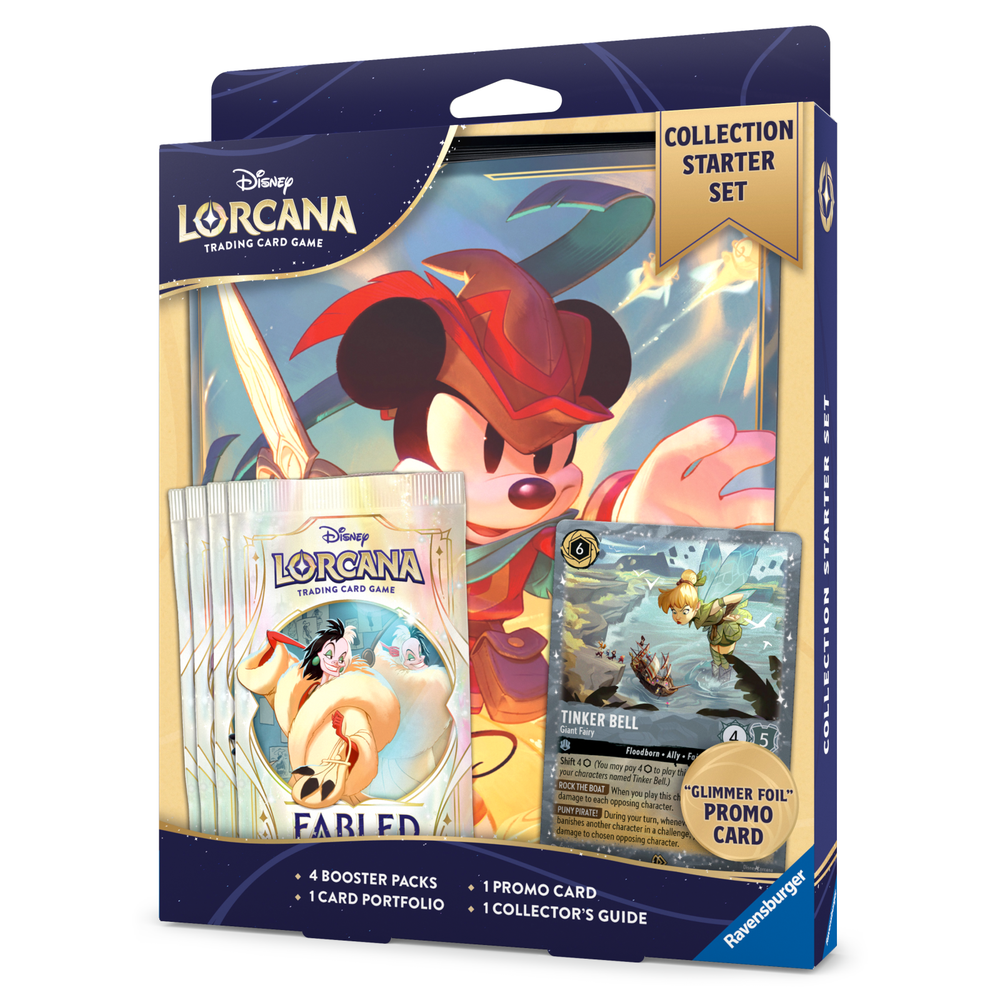 Disney Lorcana Trading Card Game Fabled Collection Starter Image 1