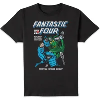 Marvel Fantastic Four Mister Fantastic Vs Doctor Doom Unisex T-Shirt - Black - undefined undefined