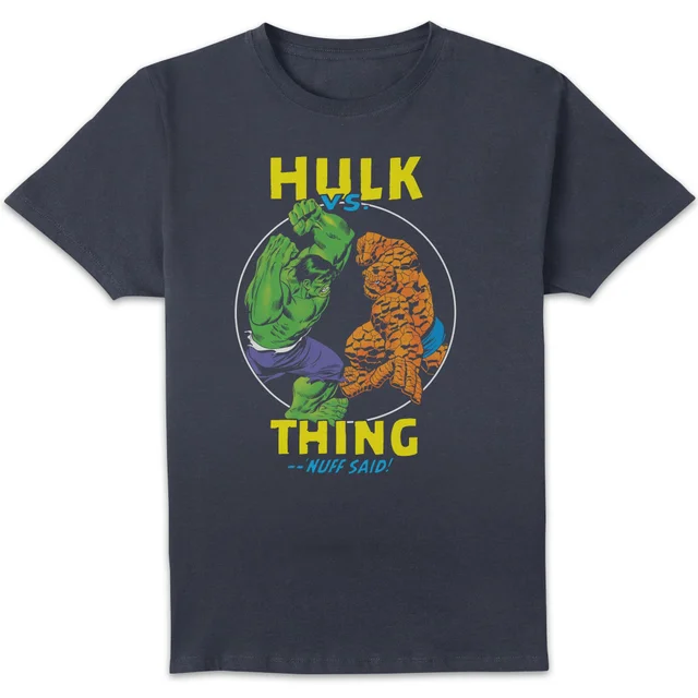 Marvel Fantastic Four Nuff Said Unisex T-Shirt - Navy