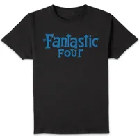 Marvel Fantastic Four Classic Logo Unisex T-Shirt - Black - undefined undefined