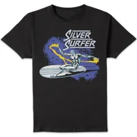 Marvel Fantastic Four Silver Surfer Unisex T-Shirt - Black - undefined undefined