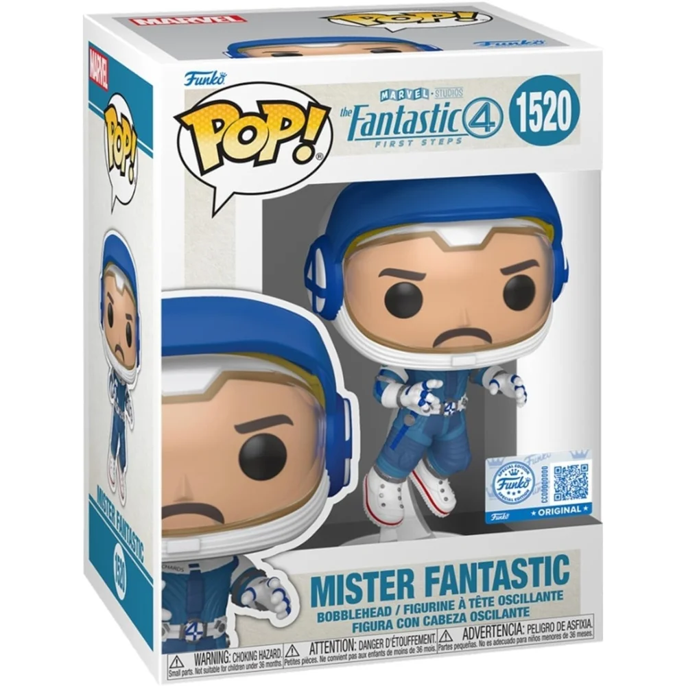 Funko Pop! Marvel Funko Pop Fantastic Four Mr Fantastic Astronaut Image 1