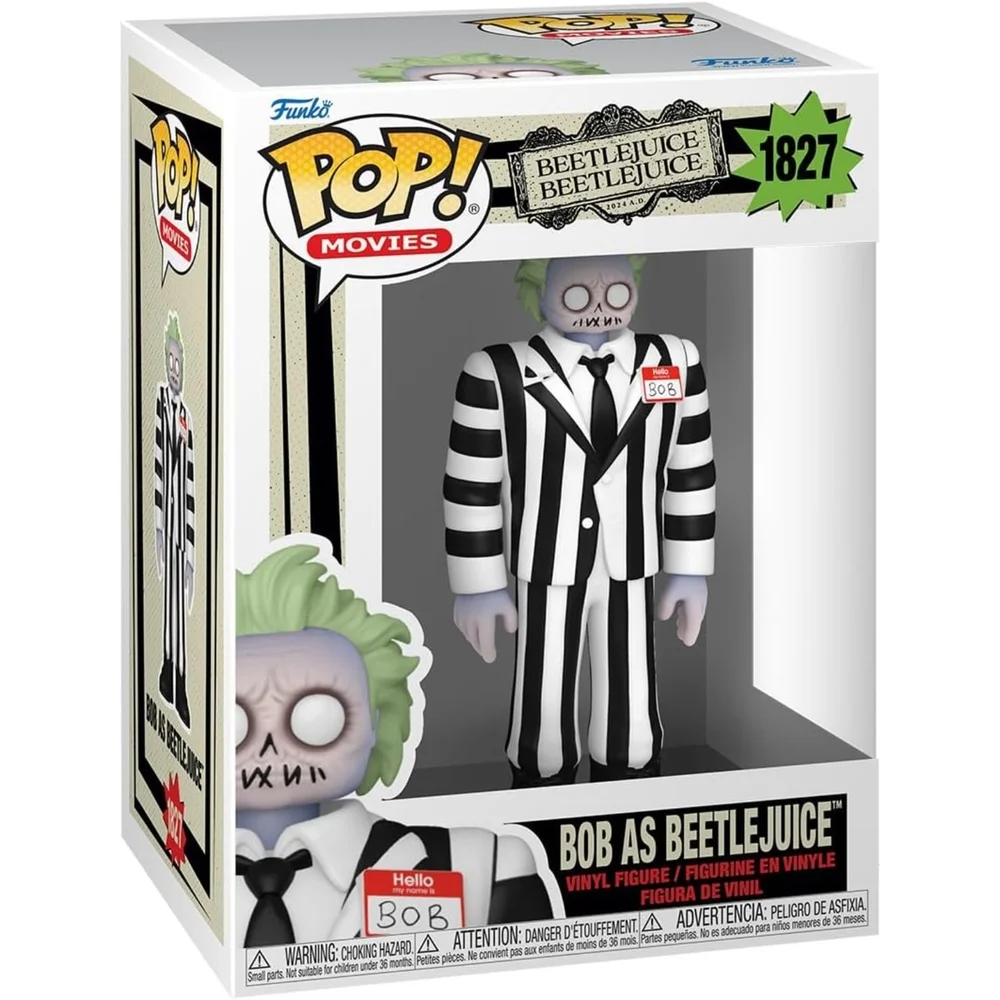 Funko Pop! Movies: Beetlejuice 2 – BOB As Beetlejuice Image 1